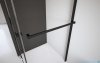 Radaway Nes 8 Black Kds I kabina 120x80cm lewa czarny mat/szkło przejrzyste 10073120-54-01L/10073112-54-01/10089080-01-01